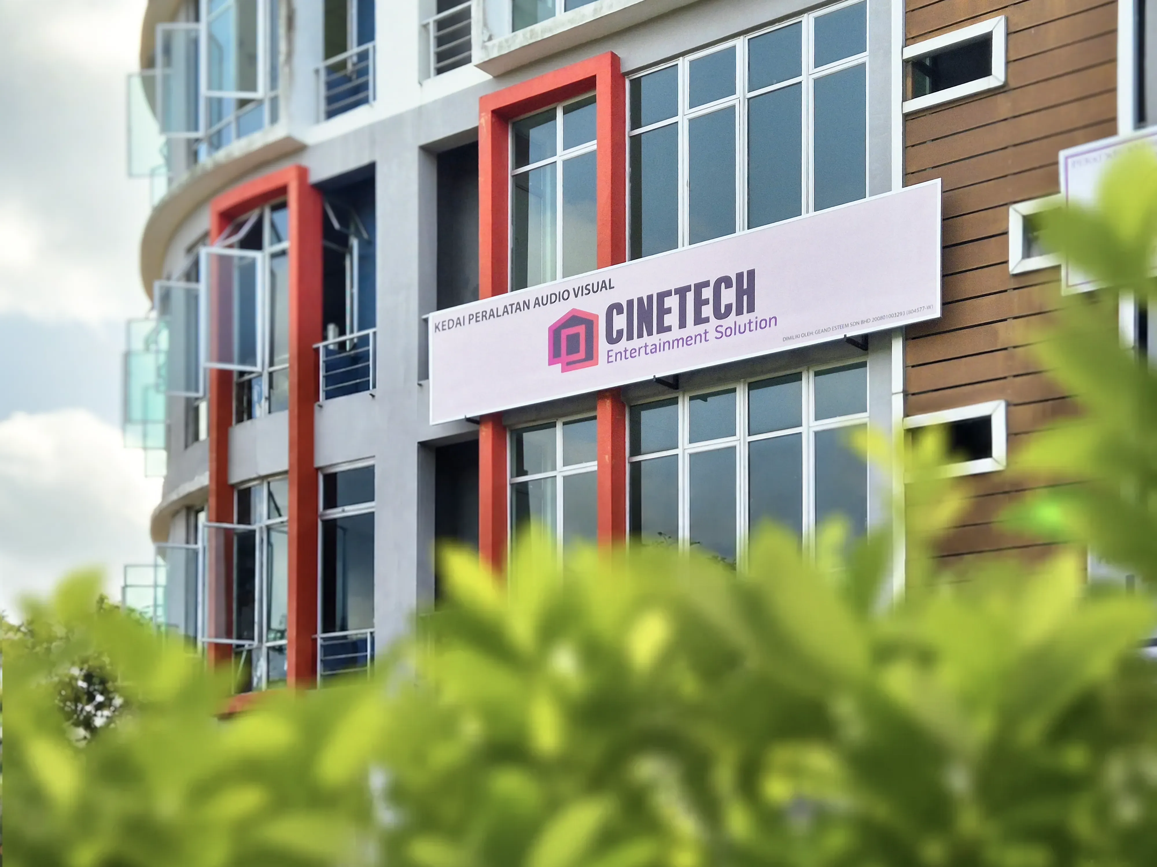 Storefront of Cinetech Entertainment Solution